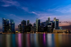 Singapore CBD Skyline